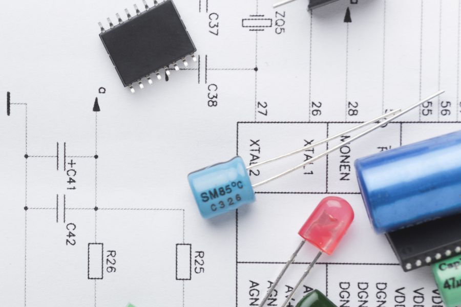 composant electronique - datasheet - caracteristiques